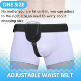 leeveel Hernia Belt for Men Inguinal, abdominal, Hernia truss Support belt for Left or Right Side Groin Pain