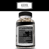 Kaya Naturals Premium Mushroom Complex Potent | Organic Mushroom Supplement| Mushroom Complex Capsules 1995mg Per Serving - Aids Mental Clarity Supports Immune System, Wellness & Vitality | 180 Count