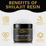 Shilajit Pure Himalayan Organic (Authentic, Grade A), 600mg 100% Shilajit Natural Resin Mineral Supplements for Men/Women, with 100+ Trace Minerals & Fulvic Acid for Energy, 50 Grams