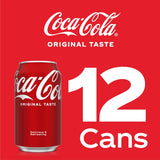 COCA-COLA Coke Soda, 12 Ounce (12 Cans)