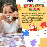 Advent Puzzle Calendar 2024 for Kids and Adults, 24 Days Christmas Countdown Calendars, Christmas Gift for Boys Girls,1008 Pieces Christmas Puzzle in 24 Boxes, Christmas Celebration(27.56 x 19.68 Inch)