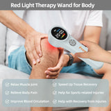 Frovab Cold Light Therapy Machine, 4x980nm+4x810nm+16x660nm, Red Light Therapy Device at Home, Infra Red Light Therapy for Pain, Hand Held Red Light Therapy Device for Elbows, Knees, Shoulders, Hands