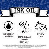 Tattoo aftercare inked oil - Ink oil | Healing ointment | Skincare supplies | Organic Natural oil | Therapeutic Grade (CPTG) High-grade oils | 1 Oz