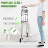 Heavy Duty Folding Walker,Lightweight Walker Support up 500lbs,Narrow Mobility Walker with Width Adjustable and Trigger Release for Seniors, Elderly