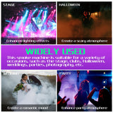 Fog Machine 1500 Watt with 2 Sets of Controllers, Professional Stage Smoke Machine for DJ Halloween Parties Wedding Christmas