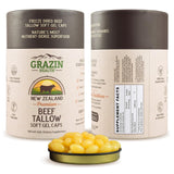 Grazin Health - Grass Fed Beef Tallow Capsules (30 Day Supply)