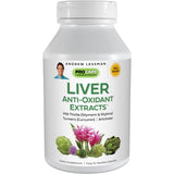 ANDREW LESSMAN Liver Anti-Oxidant Extracts 120 Capsules – Supports The Hard-Working Tissues of The Liver, Promotes Optimum Liver Health & Function, with Milk Thistle, Turmeric and Artichoke Extracts