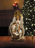 Avalon Gallery CBC Group Advent and Christmas Resin Figurine, 13-Inch, Angels in Adoration