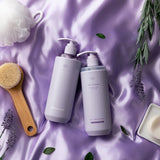 【Limited Quantity Package】 Off&Relax OR Spa Shampoo and Hair Treatment Set Silky Night Repair 260ml with Violet Musk Fragrance Compact Bottle Set