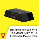 Victor Chambers RF4-M1 Smart-Kill Wi-Fi Electronic Mouse Trap Refill – 4-Pack, Black
