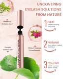 Feyano Eyelash Serum- Natural Comestic Eyelash Serum for Longer, Thicker Lashes & Brows, Boost Lash Serum Vegan & Cruelty-Free-Niacinamide, Centella Asiatica Leaf Extract(15 mLPink)