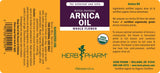 Herb Pharm Certified Organic Arnica Oil - 4 Ounce