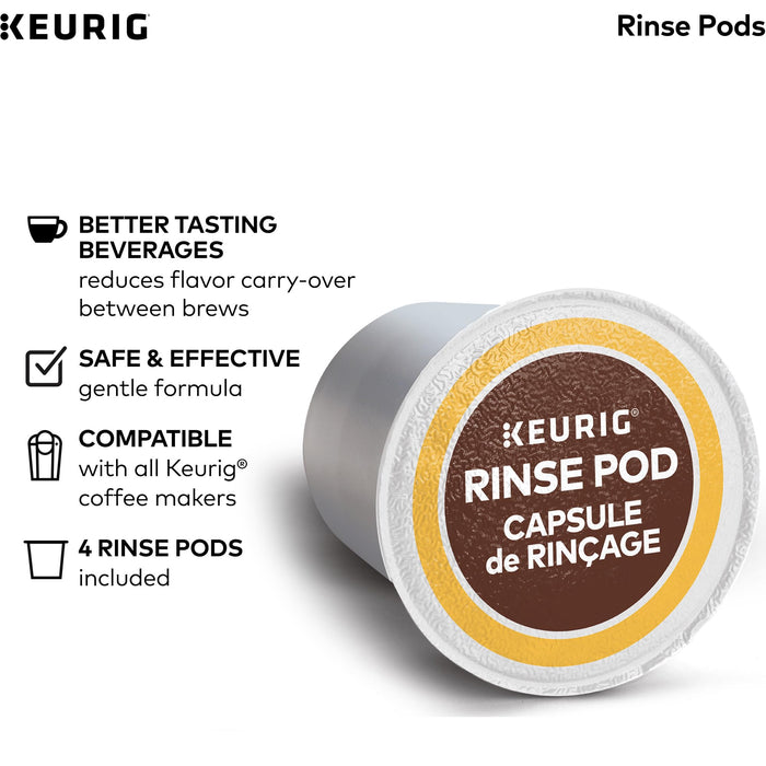 Keurig 3-Month Brewer Maintenance Kit Includes Descaling Solution, Water Filter Cartridges & Rinse Pods, Compatible Classic/1.0 & 2.0 K-Cup Coffee Makers, 7 Count