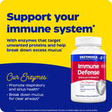 Enzymedica, Immune Defense, Regular Strength, Proteolytic Enzymes for Immune Support, 60 Count