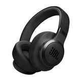 JBL Live 770NC - Wireless Over-Ear Headphones with True Adaptive Noise Cancelling with Smart Ambient, Up to 65 Hours of Battery Life, Comfort-fit Fabric Headband & Carrying Pouch (Black)