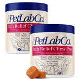 PetLab Co. Itch Relief Chew Pro – Itch Relief Chews for Dogs – Omega 3 for Dogs Itch Supplement - Packed with Beneficial Fatty Acids for Healthy Skin for Dogs – Seasonal Allergies Support