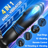 10 Modes Prostrate Massagers and one-Touch Recovery Portable Soft Silicone Easy to wear Powerful Silent and Waterproof Beautifully Packaged Man Ladies Gift Pleasure -abnd4