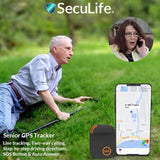 SecuLife SecuLife SOS GPS Tracker - Life Saving SOS Button Assistive Speakerphone Real-Time GPS Tracking Device – 4G LTE Medical Alert for Senior Citizens – Dementia, Alzheimer's, Special Needs