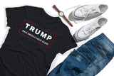 AW Fashions Trump 2024 Make America Great Again T-Shirt Republican Take America Back MAGA Election Tee (Black, Large)