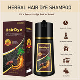 Instant Coffee Hair Dye Shampoo 3 in 1 - Light Brown Hair Color Shampoo for Women Men,16.90 Fl Oz Brown Hair Shampoo,Long Lasting Brown Hair Dye (Light Brown)