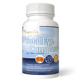 Total Eye Complex with Lutein, Bilberry & Zeaxanthin - Support Eye Health & Visual Acuity (120 Capsules)