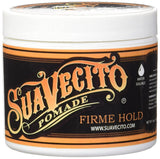 Suavecito Pomade Firme (Strong) Hold 4 oz, 3 Pack - Strong Hold Hair Pomade For Men - Medium Shine Water Based Wax Like Flake Free Hair Gel - Easy To Wash Out - All Day Hold For All Hair Styles