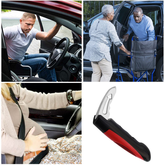 MOSKESON Car Door Handle for Elderly, Assist Handle for Automotive Support Handle Multifunctional Car Handle Assist, Handicapped Elderly Assistance Products