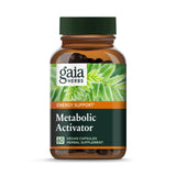 Gaia Herbs Metabolic Activator - Natural Energy Supplement for Metabolism Support - Made with Panax Notoginseng & Astragalus Extract - Free from Dairy, Soy & Gluten - 60 Capsules (60 Servings)