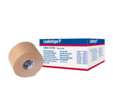 Leukotape P Adhesive Strapping Tape – for Sports Injuries, Strains and Sprains - 1.5 in x 15 yds, Tan, 5 Rolls