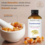 MAJESTIC PURE Frankincense Essential Oil, PReGrade, Pure and Natural Premium Quality Oil, 4 fl oz