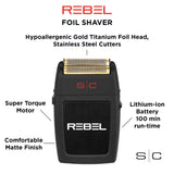 STYLECRAFT Rebel Professional Super Torque Motor Electric Mens Foil Shaver