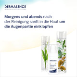 DERMASENCE Hyalusome eye care, 15 ml - Moisturizes, soothes and regenerates the skin on the eyes - for the dehydrated eye region - with hyaluronic acid and green tea extract - fragrance-free