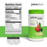 Juice Plus+ Fruit and Vegetable Blend: for Solid Nutritional Foundation - Boost Family's Health with 20 Fruits & Veggies Plus Plant Nutrients - Prepacked 2 Bottles (60 Servings of Fruit, 60 of Veg)