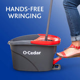 O-Cedar EasyWring Microfiber Spin Mop and Bucket Cleaning System + Lavender Pac (Variety Pack)