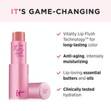 IT Cosmetics Je Ne Sais Quoi Lip Treatment - Anti-Aging Lip Balm - Reacts with Your Lips to Create a Customized Color - With Essential Oils & Antioxidants - 0.11 oz (Rose)