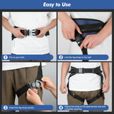 Gait Belt with Leg Loops & 5 Handles,Transfer Belt with Leg Straps,Gait Belts Transfer Belts for Seniors,Medical Nursing Gait Belt for Elderly,Patient,Pediatric,Handicap