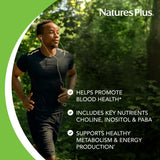 NaturesPlus Mega B150 Complex , Sustained Release - 60 Vegetarian Tablets - Maximum Potency B Complex Vitamin Supplement - Gluten-Free - 60 Servings