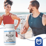 Mericon Industries Florical Calcium Supplement Tablets | Healthy Cardiovascular & Bone Supplements to Support Bone Health & Growth | 100 Capsules per Pack