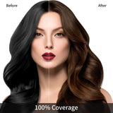 COSMTEK MEIDU Hair Color Shampoo Brown Hair Dye Shampoo for Women & Men 3 in 1- Coloring Shampoo in Minutes 500ML…