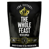 Fittest Whole Feast Beef Protein Powder – Butter Vanilla Flavor, Nutrient-Dense Blend