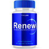 Renew Capsules, Renew Pills, Renew Capsules Advanced Formula, Renew All Natural Support Formula, Renew Vitamins (60 Capsules)