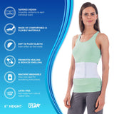 NYOrtho Tapered Abdominal Binder - Firm Compression Wrap - Breathable Stomach Support Post Injury or Surgery - with Contoured Body-Specific Design - 30-36 Inch