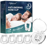 Anti Snoring Devices - Silicone Magnetic Anti Snoring Nose Clip, Snoring Solution - Comfortable Nasal to Relieve Snore, Stop Snoring for men and women (4 PCS)