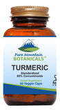 Turmeric Capsules with Black Pepper Extract 60 Kosher Vegan Caps 450mg Turmeric Root