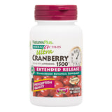 Natures Plus Herbal Actives Ultra Cranberry, Extended Release - 1500 mg, 30 Vegetarian Tablets - Prescription Quality Supplement, Promotes Urinary Tract Health - Gluten-Free - 30 Servings
