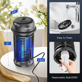 Electric Bug Zapper,4200V/20W High Power Voltage Mosquito Zapper,IPX4 Waterproof Fly Trap,Insect Zapper Outdoor for Camping,Backyard,Patio and Garden