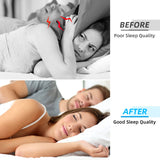 Anti Snoring Devices, Silicone Magnetic Anti Snoring Nose Clip, 6PCS Snore Stopper, Effective to Stop Snoring, Quieter Restful Sleep (White)