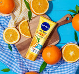 Nivea Extra Bright Super C+ Vitamin Body Serum Sunscreen, SPF50+ PA+++ Size 320 ml, 10.82 Oz (Pack Of 1)