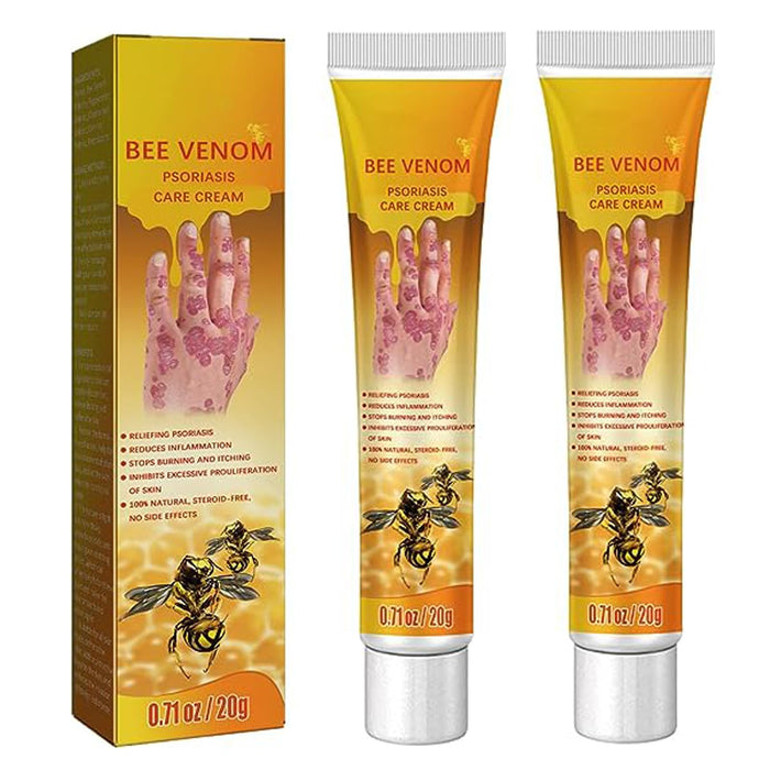 Natural Bee Venom Skin Cream - Moisturizing Gel (2-Pack)