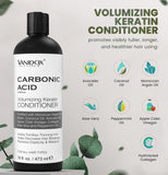 VANIDOX Carbonic Acid Shampoo and Conditioner for Men and Women, Deep Moisturizing Conditioner, Thickens, Softens, & Smooths Set for Hair Growth and Repair, Made in USA - 16 Fl Oz Each